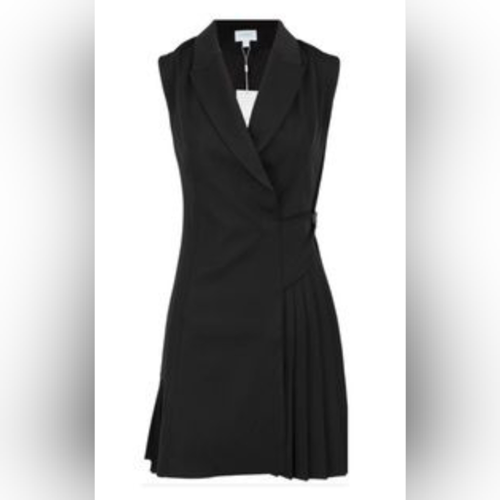 Jovonna LONDON peak Lapel Wrap Around Dress Size 6